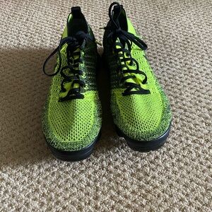 Nike Green and Black Athletic Shoes vapormax